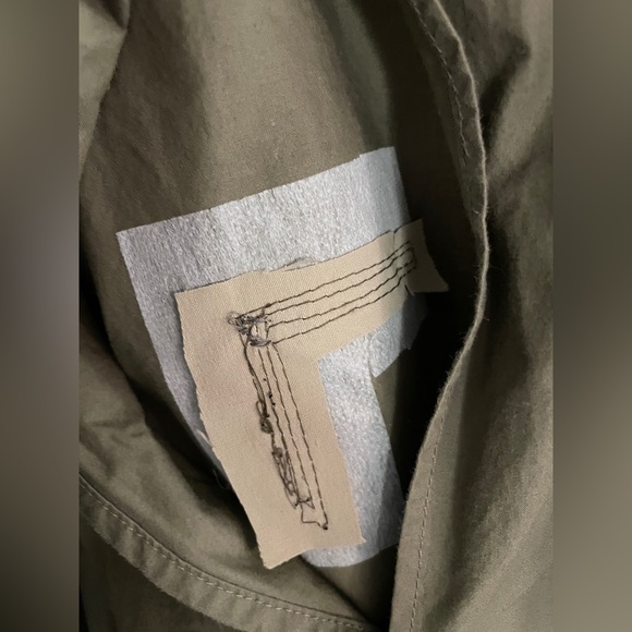 Polo Ralph Lauren® RARE 90s Double Breasted Trench Coat - Olive Green - XL - Picture 6 of 7